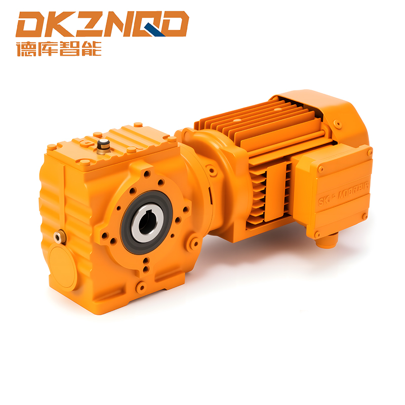 Động cơ giảm tốc bánh răng xoắn ốc góc phải nằm ngang K Series