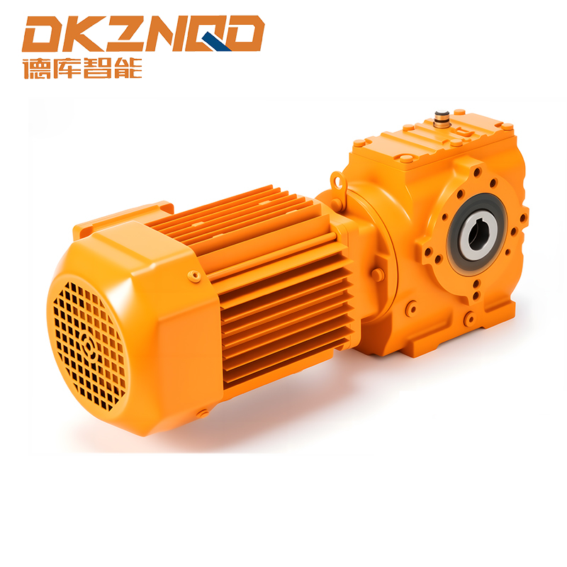 Động cơ hộp số giun tích hợp nhỏ gọn dòng K với đầu ra mô-men xoắn cao