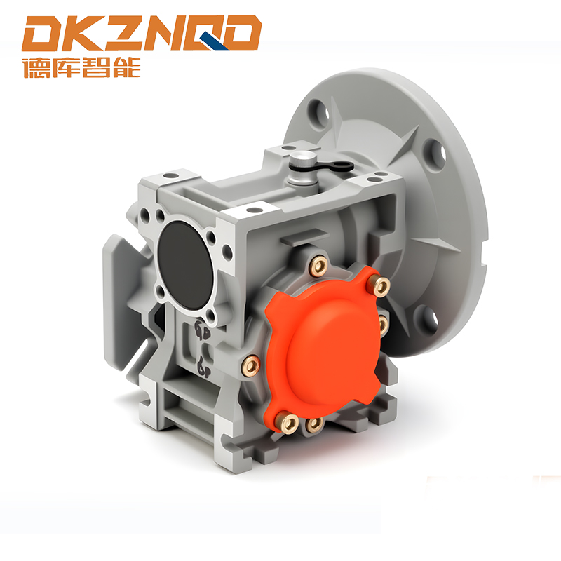 Bộ giảm tốc bánh răng dòng NMRV có nắp màu cam an toàn
