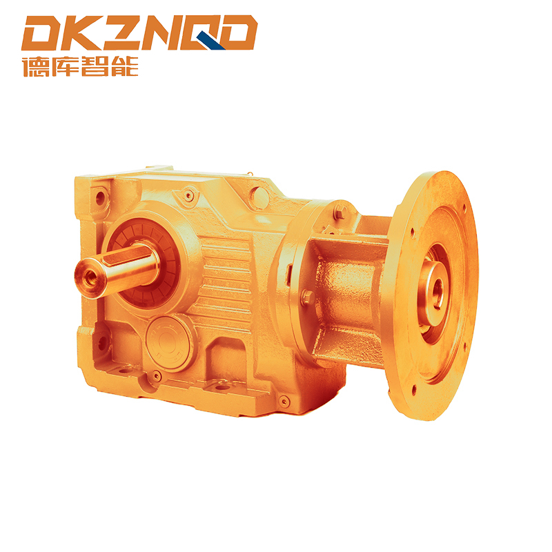 Bộ giảm tốc mặt bích đầu vào IEC dòng K với trục rắn