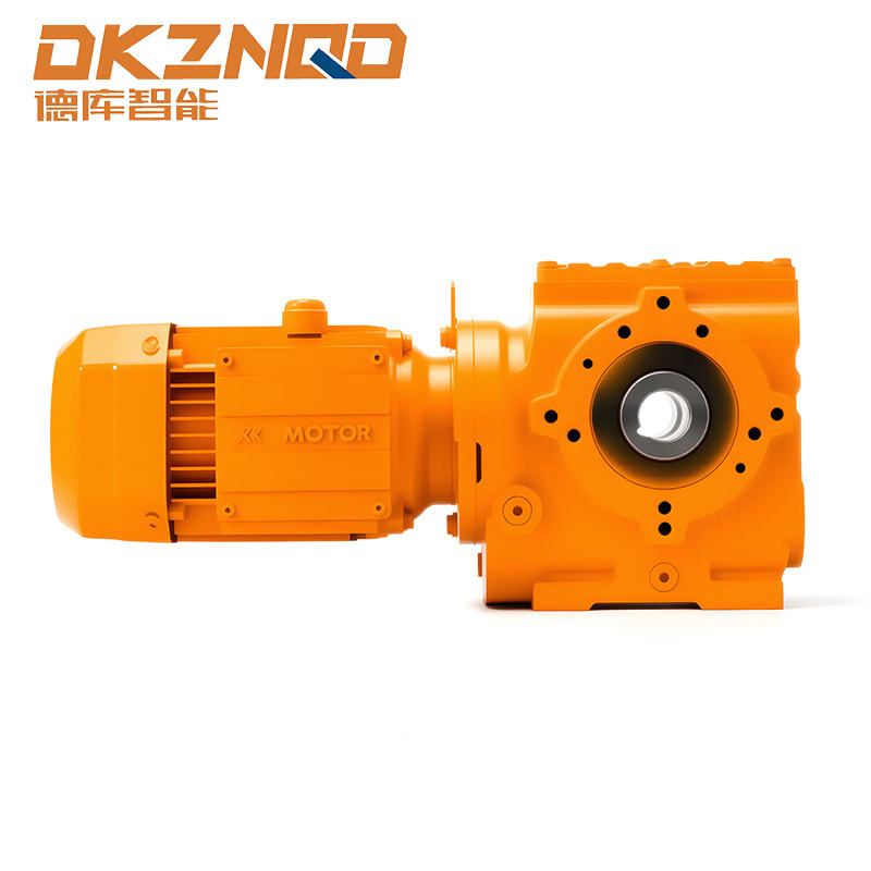 Bộ giảm tốc góc xiên trục rỗng dòng K với động cơ AC tích hợp